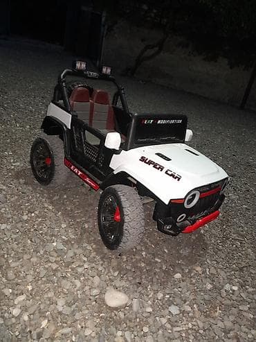 qala oyuncaq dəsti: Uşaq elektrik avtomobili – “Super Car” off-road stilində - Korpus — 1