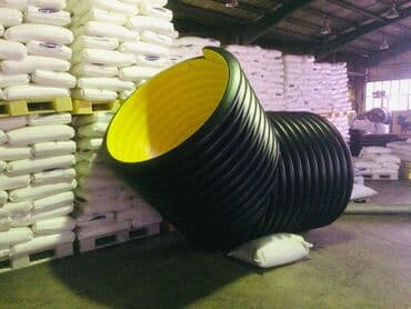 Kanalizasiya borusu, Plastik, 12200 mm, Yeni