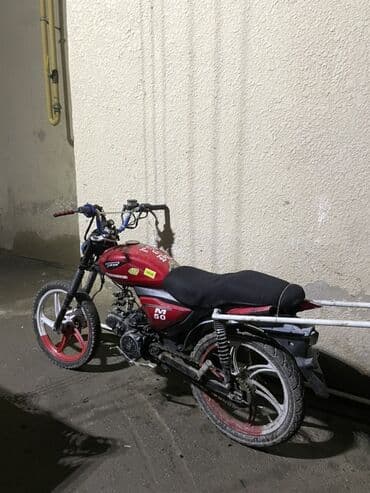 aptek icareye verilir: Moped – 50 cc, qırmızı rəng. Model üzərində “M50” işarəsi, benzinli — 2