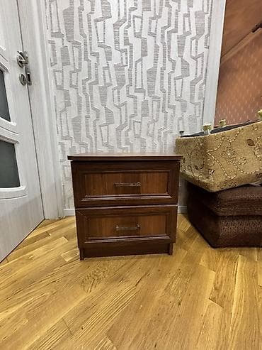 boyama seti: 2 təknəfərlik çarpayı, Dolab, Termo, 2 tumba, İşlənmiş — 3