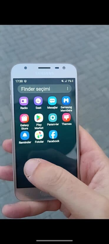 samsung galaxy note 5 satiram: Samsung Galaxy J5, 16 GB, rəng - Qızılı, Barmaq izi — 4