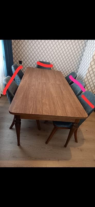 Tek masa satılır. QIYMET 250 azn. Ölçu;Uz-2metr(açılanda -2,40) — 1