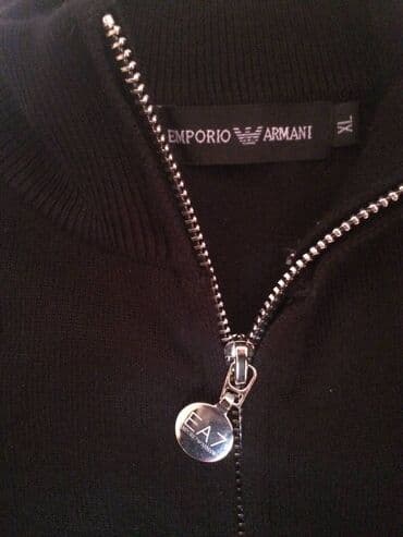 Костюмы: Мужской свитер, Emporio Armani, XL, цвет - Черный — 4