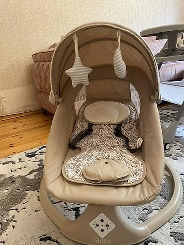 usaq matrasi: Oğlan və qız üçün, İşlənmiş, Beşik, Dəstsiz, Matrassız, Yellənmə mexanizm ilə — 2