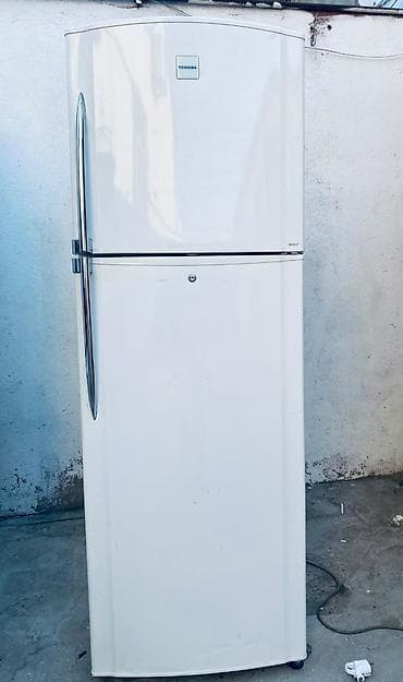 Yeni 2 qapılı Toshiba Soyuducu Satılır, rəng - Ağ — 1