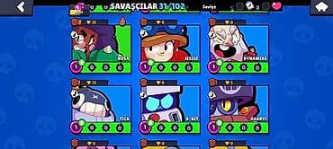 mr eds boss: Brawl Stars hesabı – geniş döyüşçü seçimi və yüksək kuboklar - Ümumi — 7
