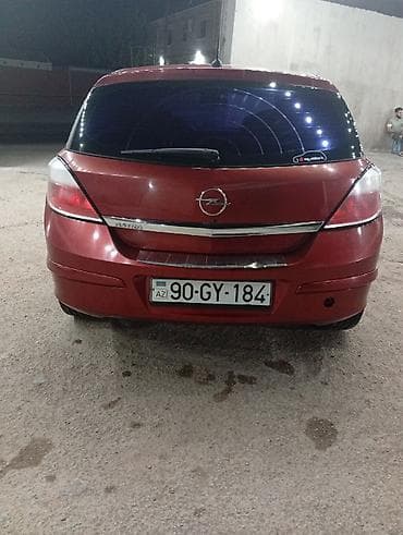 Nəqliyyat: Opel Astra H, 5 qapılı hetçbek - Mühərrik: ECOTEC benzin, 4 silindr - — 4
