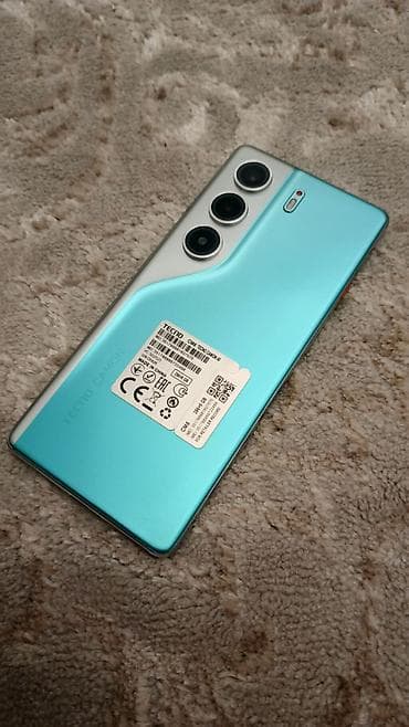 Tecno Camon 20, 256 ГБ, цвет - Голубой, Две SIM карты at lalafo.az Tecno Camon 20, 256 ГБ, цвет - Голубой, Две SIM карты