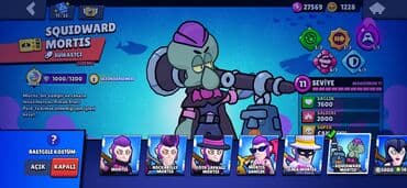 lupa satışı: Brawl Stars hesabı – yüksək səviyyəli qəhrəmanlar və nadir kostyum — 1