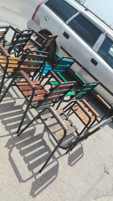 Mətbəx üçün, Qatlanmayan, Stul