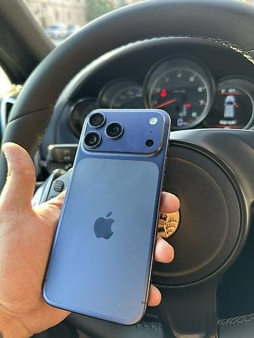 processor core i7: IPhone 17 Pro Max, 256 GB, Mavi, Face ID — 1