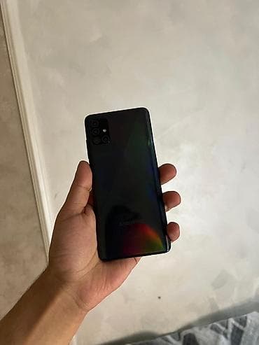 iphone 6 's: Samsung Galaxy A51 5G, 64 GB, rəng - Qara, Barmaq izi, Face ID — 6