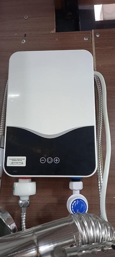 kamen sekilleri: Sensorlu su qızdırıcısı – divara quraşdırılan, kvadrat böyük model — 1