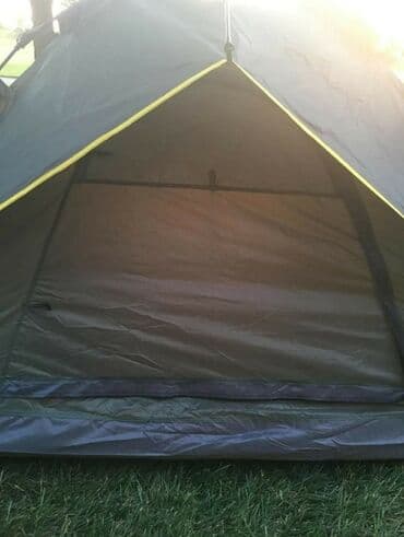 cadır qiymətləri: 4 nəfərlik aftomatik açılıb yığılan Çadır.Açılıb yığılması 20 saniyə — 3