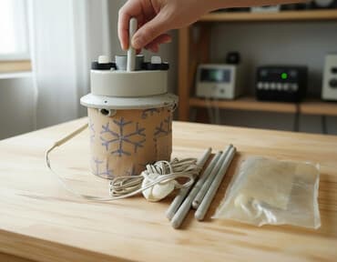 ad günü şamlari: Антикварят SSR dövrünə aid Yeni il yolkası ücün yolka frladan rus — 2