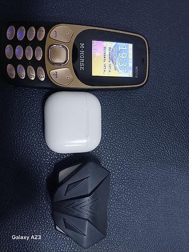 simsiz qulaqlıqlar: Məhsul dəsti: 1) M-HORSE M3310 düyməli telefon - İki SIM dəstəyi — 1