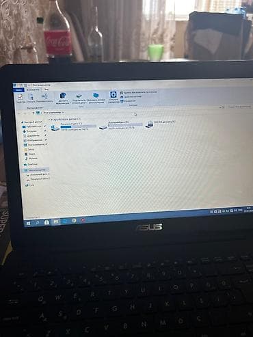 hard disk: ASUS noutbuk - Model: ASUS (15.6" ekranlı) - Prosessor: Intel Core i3 — 3