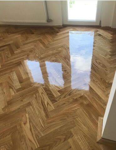 ikinci əl qapi: Pol parket cilalama — 6