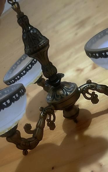 cilciraq dukanlari: Çılçıraq, 3 lampa, Metal — 1