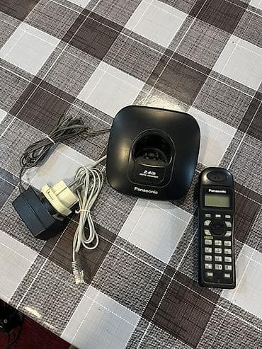 irshad telefon: Stasionar telefon Panasonic, Simsiz — 3