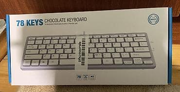 78 Keys “Chocolate Keyboard” – kompakt naqilli klaviatura