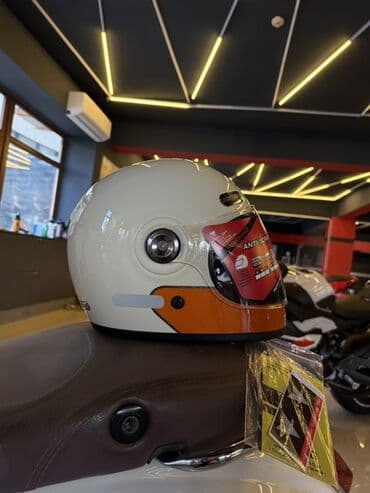 jiquli matoru: Vega markası Cafe racer dəbilqə, M ölçüdür, yenidir, istifadə — 6