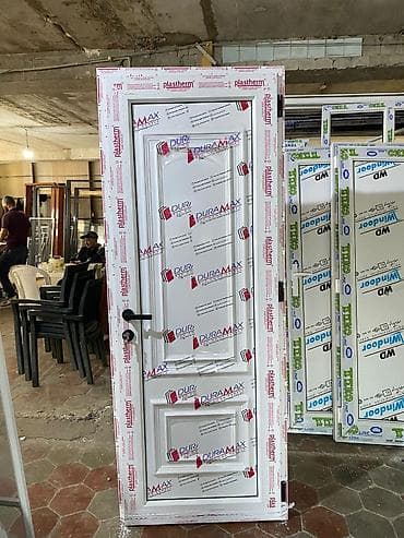 qapi bezeyi: Yeni Plastik qapı Çərçivə ilə, Zəmanətli, Ödənişli quraşdırma, Ünvandan götürmə — 9