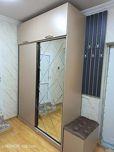 Прямой шкаф, Для кухни, Гардероб, Распашной, Встраиваемый, 4 двери — 9