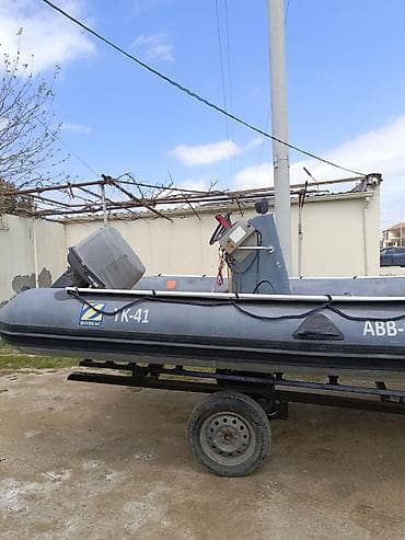 ayaqqabı altlıqları: Zodiac RIB tipli şişmə bortlu qayıq - Marka/model: Zodiac (K-41 — 3