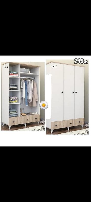 şifonyer dolap: Dolab sfaner 3qapi. Uşaq otaqi üçün rəng. Seçimi var — 1