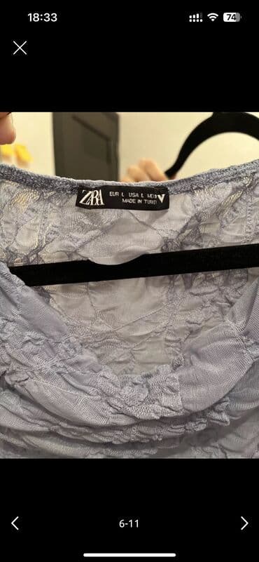 sədərəkdə kişi geyimləri: Futbolka, Zara, M, rəng - Mavi — 10