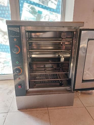 restoran soba: Sənaye tipli elektrik konveksiya sobası - Material: tam paslanmayan — 4