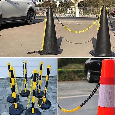 Metal zəncirlər: Ayirıcı zəncir VKLUXP03SQ, plastik, 6 mm, 25 m Xüsusiyyətlər Brend — 1