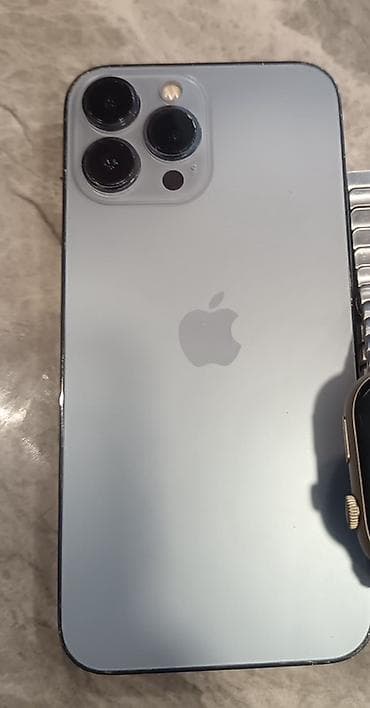 Telefon ehtiyat hissələri: IPhone 13 Pro Max, 128 GB, Gümüşü, Face ID — 7