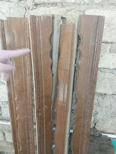 Perde karnizleri satilir uzunlugu 1.50 dir cemi 6 ededir hamisi bir — 2