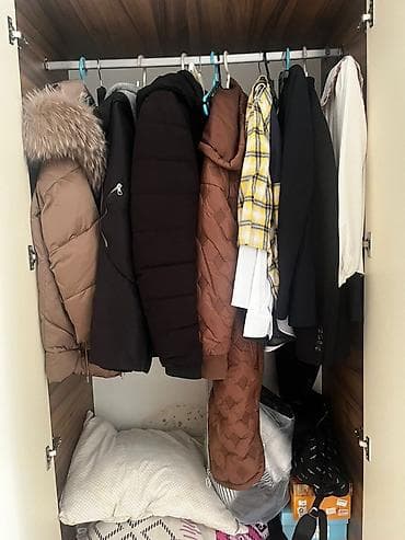 islenmis matras: İşlənmiş, 4 qapılı, Güzgülü, Qəhvəyi, Digər material, Açılan, Düz dolab — 4