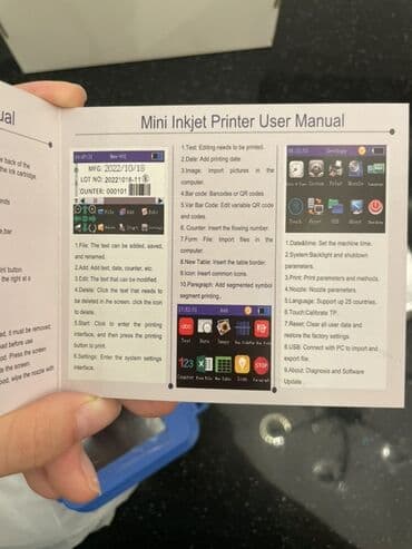 mini printer: Mini Printer – portativ termal çap qurğusu Xüsusiyyətlər: - Kompakt — 11