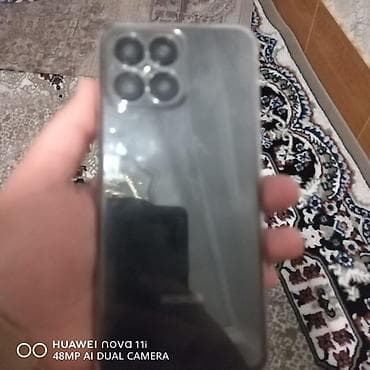 telfon tutacaqi: Honor X8, 128 GB, rəng - Qara — 1