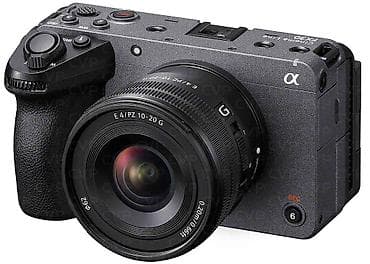 hdm: Sony FX30 kino kamerası + Sony E PZ 10-20mm f/4 G obyektiv Məhsulun — 1