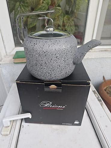 limon kitchenware: Yeni, rəng - Boz, Çaydan, Qranit, 2,5 bucket volume l, Türkiyə — 3