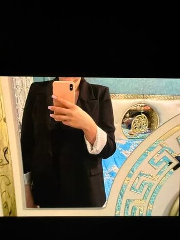 kişi ucun klassik qara kostyum: Pencək, M — 4