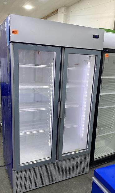 İki qapılı kommersiya vitrini – soyuducu - Şüşə vitrinli iki qapı