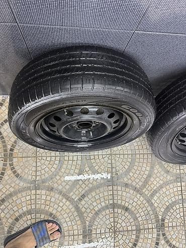 disk ve teker type 1: İşlənmiş Disk təkər Hyundai 195 / 65 / R 15, 5 Boltlu — 2