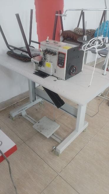 Sənaye tipli overlok tikiş maşını – BRUCE A6 seriyası - Elektron