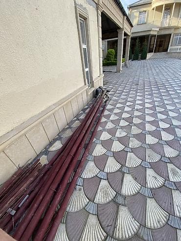 demir ferma satilir: Metall dirəklər və profil dəmirlər dəsti - Material: metal - Rəng — 6