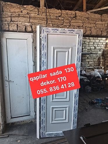 PVC qapılar və kombi şkafları - Material: PVC profil (MegaPen/Tekpen