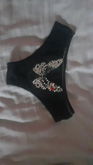 Qadın alt paltarı dəsti – 4 ədəd - Qara şortik: Ön hissədə parlaq lalafo.az -da Qadın alt paltarı dəsti – 4 ədəd - Qara şortik: Ön hissədə parlaq