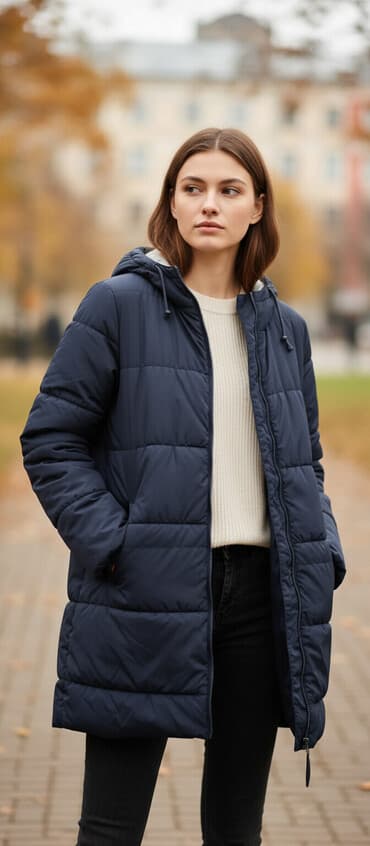 Hicab: Женская куртка в очень хорошем состоянии Продается женская куртка - М — 1