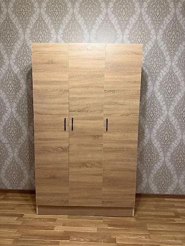 şifaner: Yeni, 3 qapılı, Güzgülü, Qəhvəyi, Digər material, Açılan, Düz dolab — 2