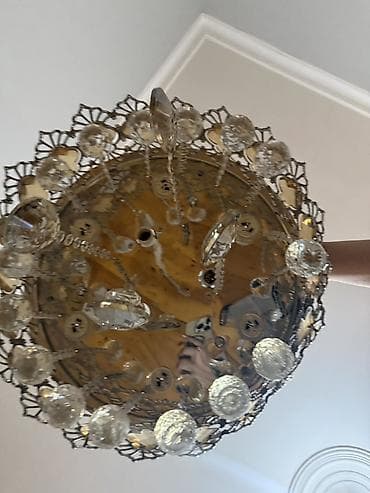 Ev üçün dekor: Çılçıraq, Metal — 5